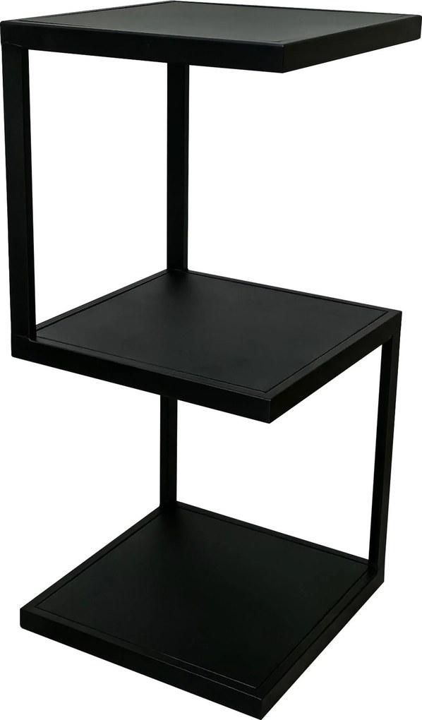 XXXLutz REGÁL, čierna, železo, 25/54,5/25 cm Carryhome - Online Only drobný nábytok - 008443018401