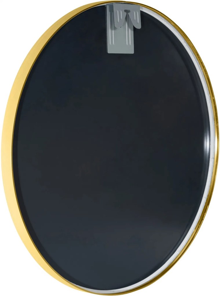 Nástenné zrkadlo Elsie L 323825 - 60x60 cm - Zlatá lesk