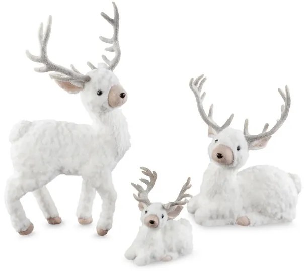 Vianočná dekorácia CHRISTMAS 212A biela