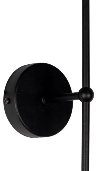 Nástenné svietidlo MADELA 1xE14/40W/230V biela/čierna