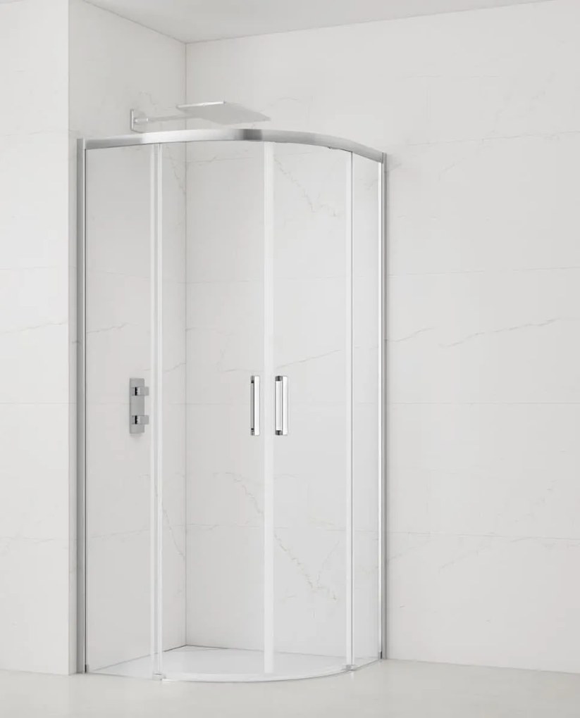 Sprchový kút štvrťkruh 90x90 cm SAT TEX BB SATTEXSBB90CRT