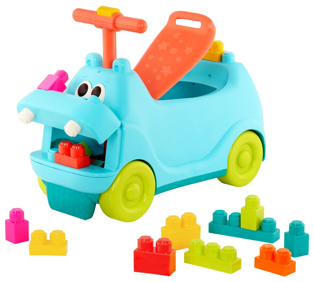 Odrážadlo s kockami Hippo LocBloc
