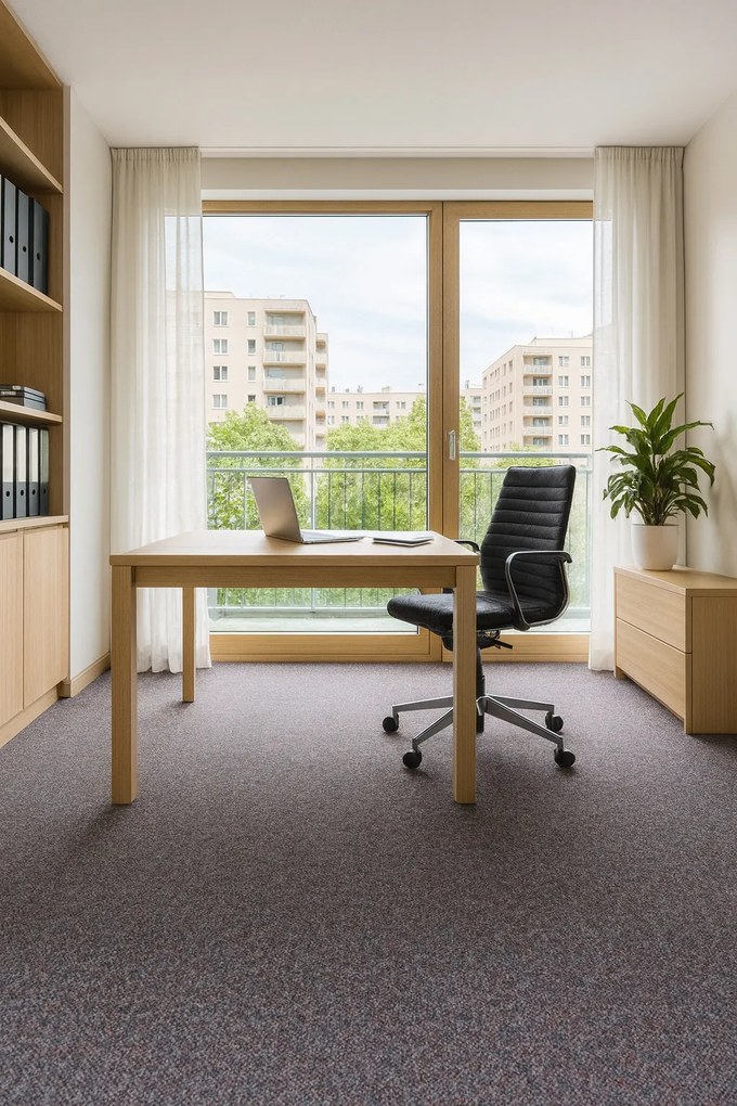 Koberec metráž Rambo 60 fialový, na mieru, šíře 4m, fialová, resine, chodba / predsieň, Spoltex