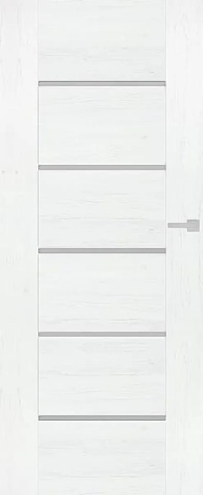 Interiérové dvere Naturel Aura pravé 80 cm borovica biela AURABB80P