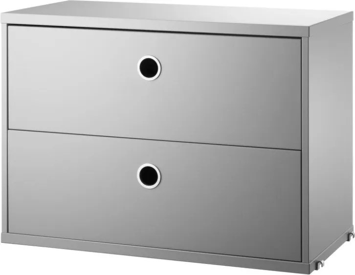 String Komoda String Chest With Drawers 58 x 30, grey