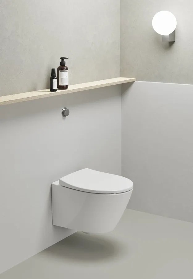 GSI GSI, MODO závesná WC misa, Swirlflush, 37x52 cm, biela ExtraGlaze, 981611