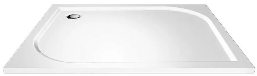 Mereo Mereo, Obdĺžniková sprchová vanička, bez nožičiek, liaty mramor, MER-CV79M