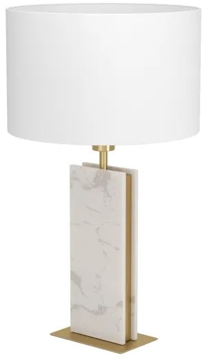 Eglo 390409 - Stolná lampa BELESAR 1xE27/40W/230V biela