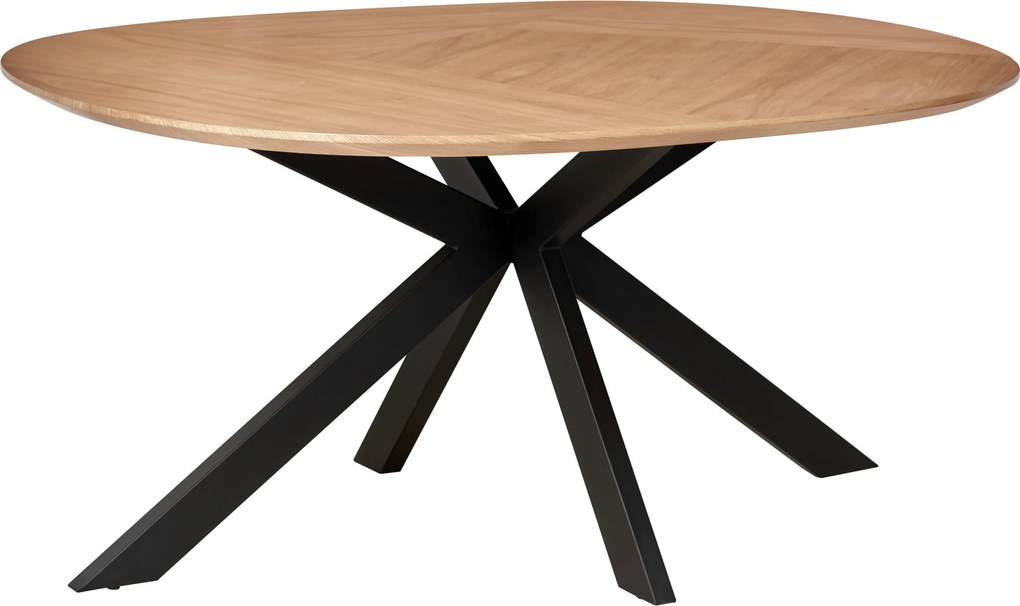 XXXLutz JEDÁLENSKÝ STÔL, dub, prírodná farba, 160/120/76 cm MID.YOU - Online Only jedálne - 000055016201