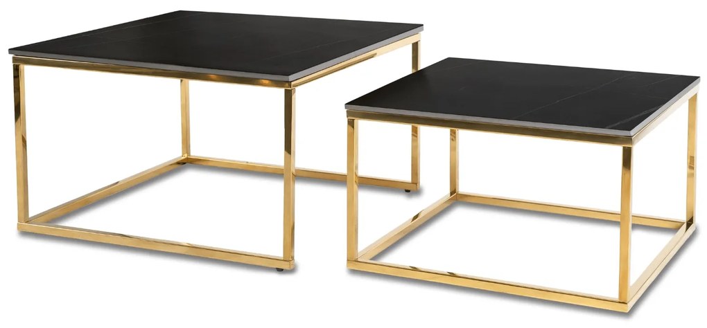 PROXIMA.store - Set konferenčných stolíkov TENOR FARBA: biela