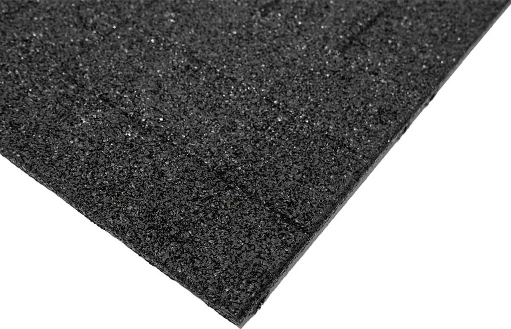 Gumová dlaždica ASLON Design 50 x 50 cm, čierna