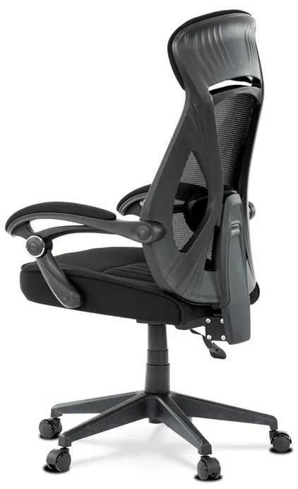 BONTEC Kancelárska stolička, hojdací mechanizmus, čierna sieťovina, KA-Y309 BK Farba: Čierna