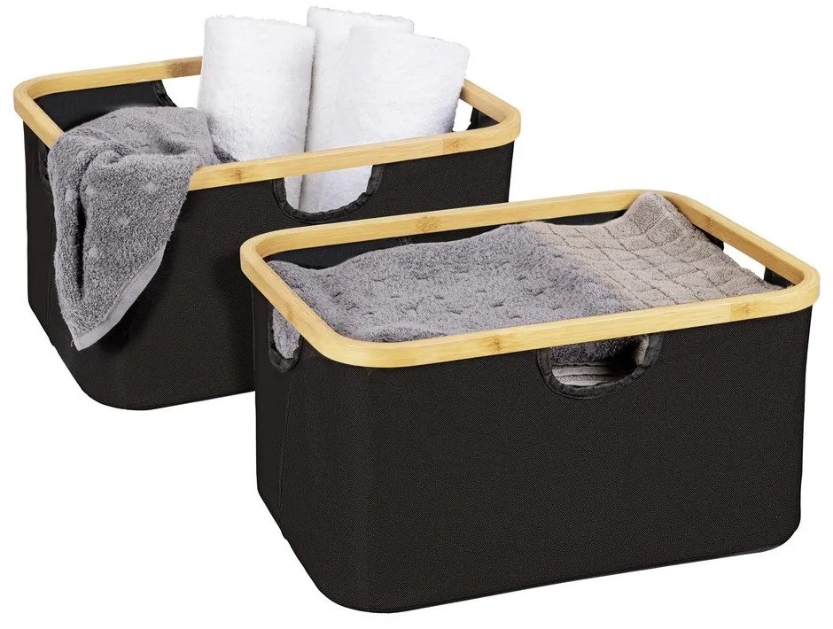 Úložné látkové košíky v súprave 2 ks Ecori - Wenko