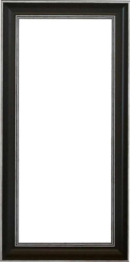 Bighome - Zrkadlo STOKLASA 80x40 cm - čierna