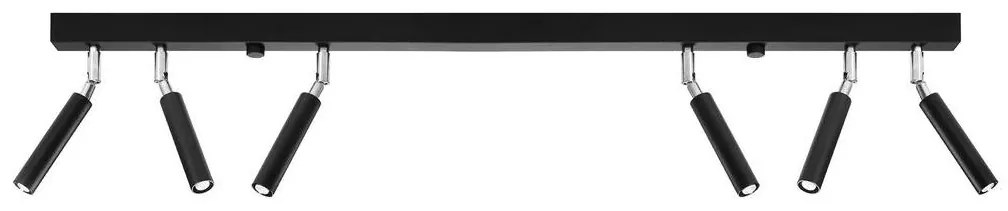 Bodové svietidlo EYETECH 6xG9/12W/230V čierna