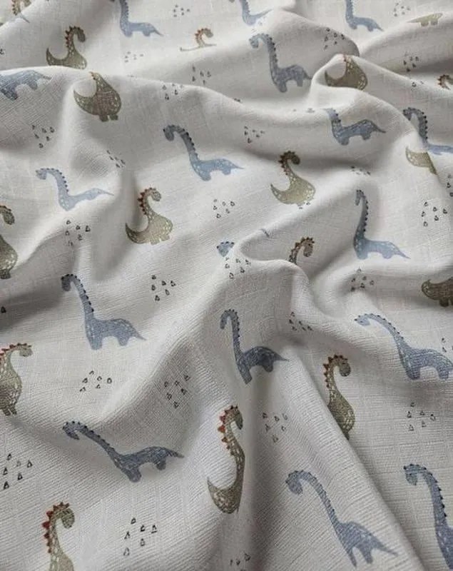 PREM -  PREM Látková plienka s potlačou Brontosaurus Bavlna, 70/70 cm