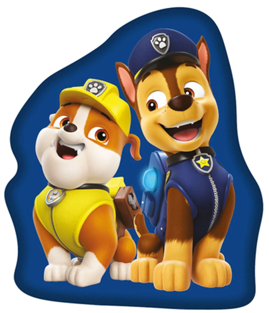 MKLuzkoviny.cz Detský dekoračný vankúšik 31 x 28,5 - Paw Patrol "Blue"