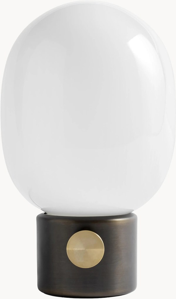 Malá stmievateľná stolová lampa JWDA, V 29 cm