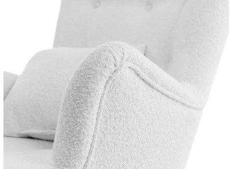 Kreslo v škandinávskom štýle na nožičkách Blanco, Farby: Magic Velvet 2258