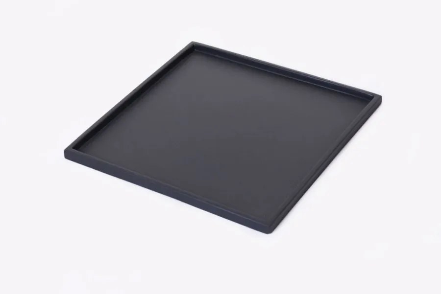 UNDO, hranatá podložka, sklolaminát, 44 * 44 cm, antracit