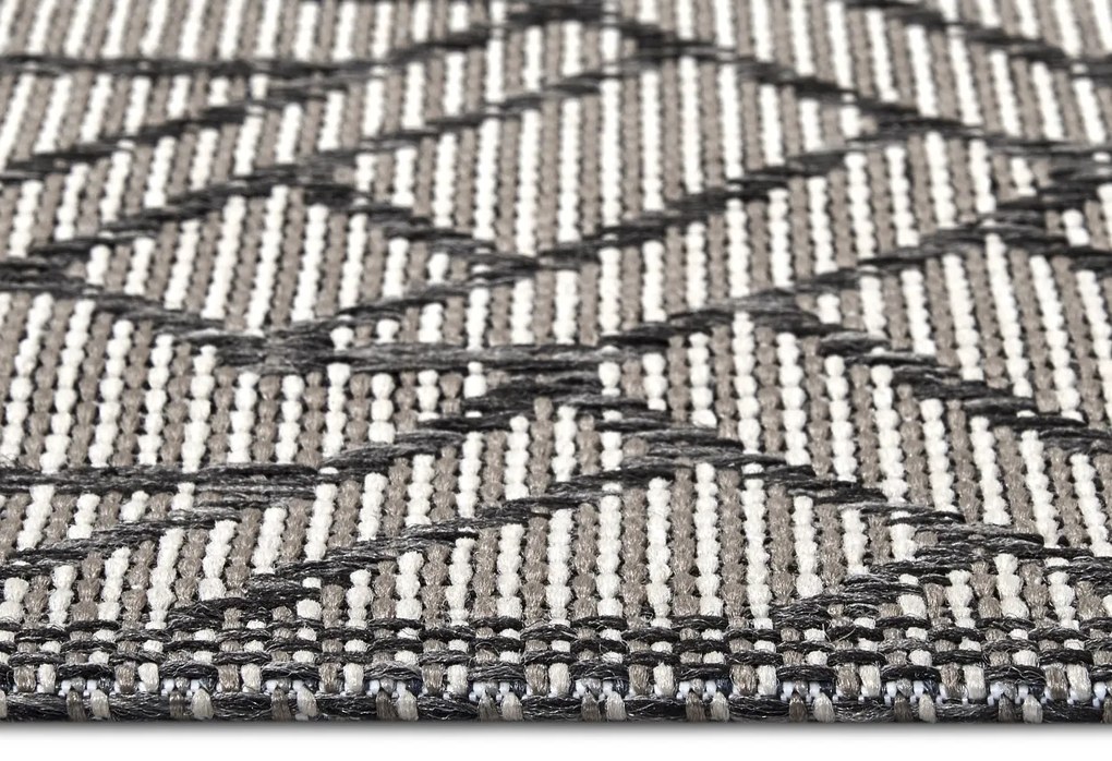 Kusový koberec Clyde 105911 Eru Beige Grey – na von aj na doma, 115x170, šedá, chodba / predsieň, Hanse Home