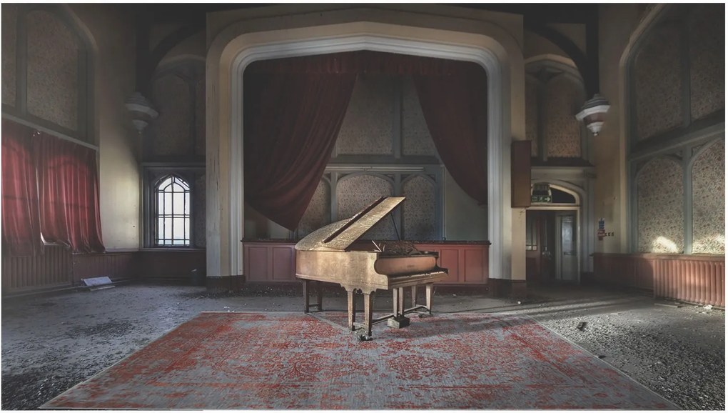 Ručne viazaný kusový koberec Diamond DC-JK ROUND Silver / orange, 180x275, oranžová, chodba / predsieň, Diamond Carpets India