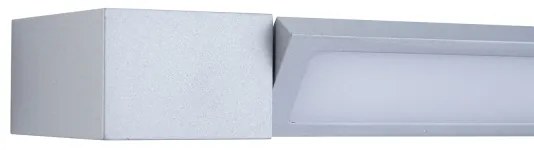 Brilagi-LED Kúpeľňové osvetlené zrkadlo AQUA LINE LED/36W/230V 120 cm IP44 matný chróm