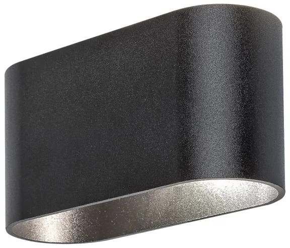 Rabalux 7023 - Nástenné svietidlo KAUNAS 1xG9/10W/230V čierna