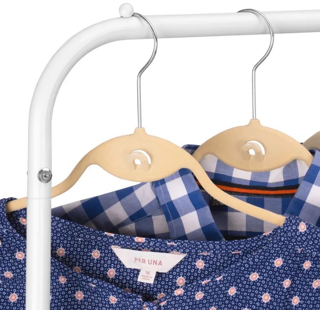 Vešiakový stojan BADIS biely