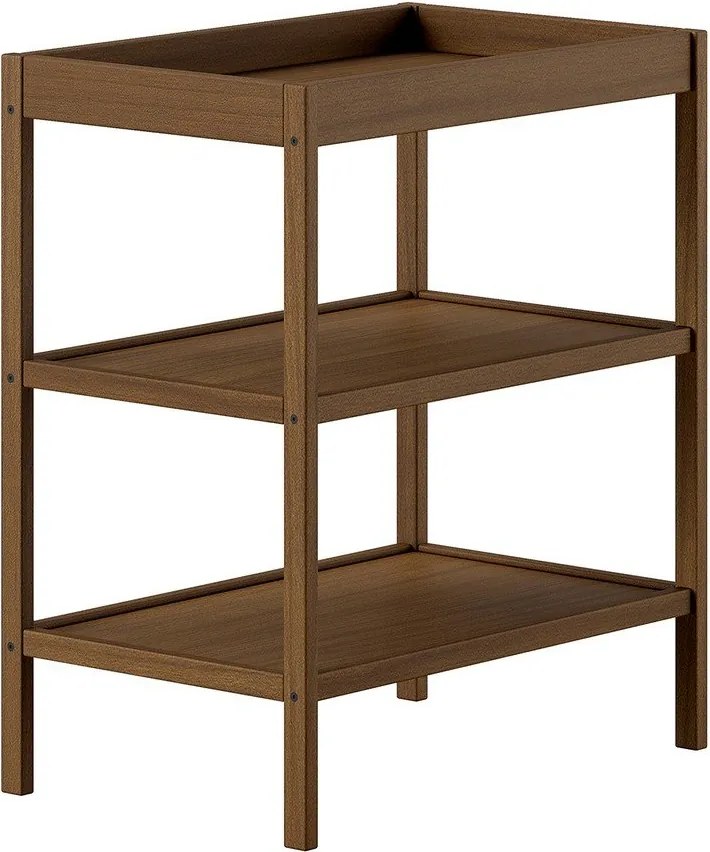 Hnedý prebaľovací pult z bukového dreva Dino – Vipack