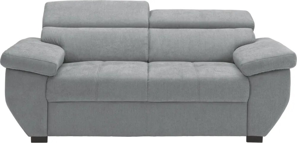 Dvojsedák Speedway, svetlo šedá látka