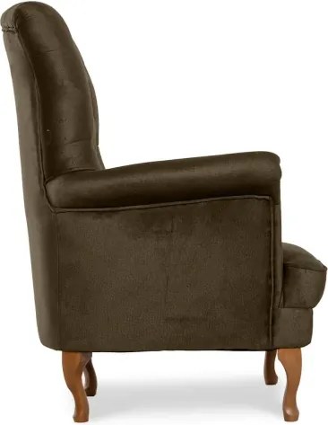 Kreslo Panama 1, hnedá (Monolith 09)