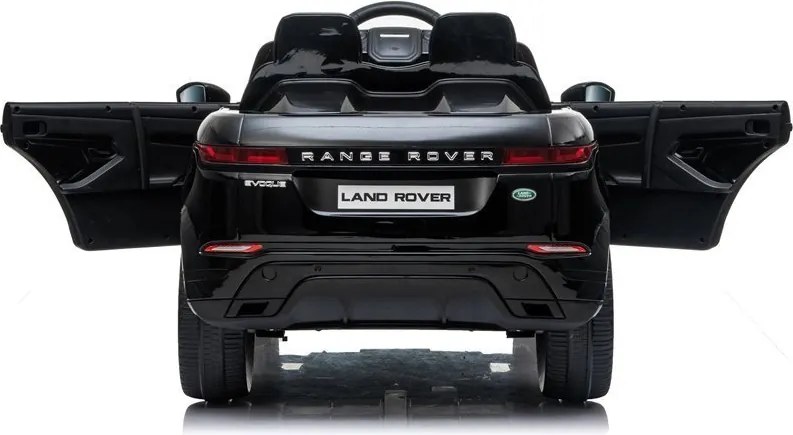 LEAN CARS Range Rover Evoque batéria Auto čierna lakovaná