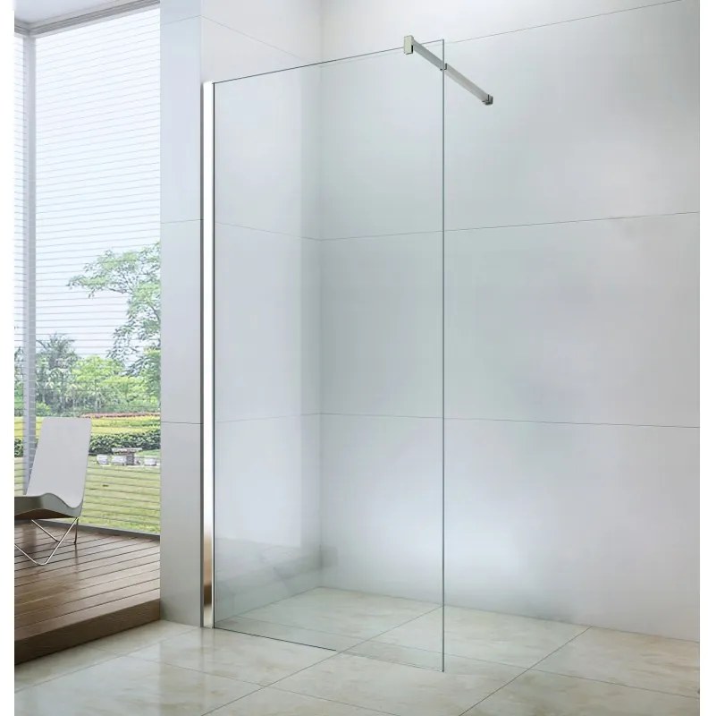 Mexen WALK-IN sprchová zástena 100x190 cm, 6mm číre sklo, chrómový profil, 850-100-000-01-00