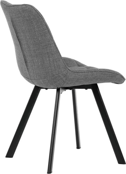 Jedálenská stolička sivá HC-465 GREY2