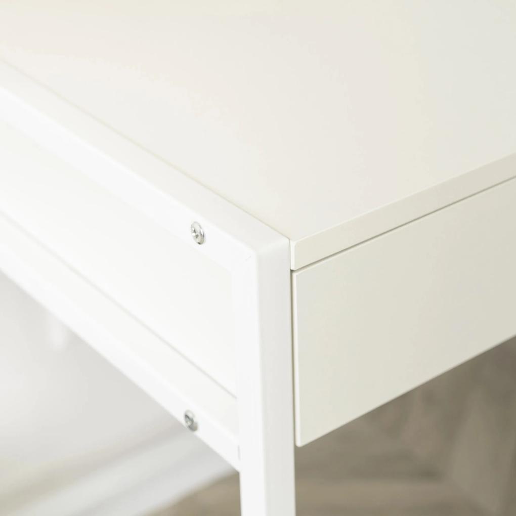 PROXIMA.store - Minimalistický písací stôl ALLY FARBA: biela