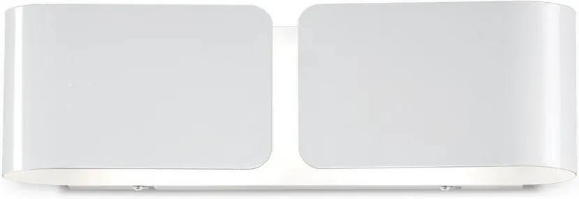 Ideal Lux 014166 nástenné svietidlo Clip Mini Small Bianco 2x60W | E27