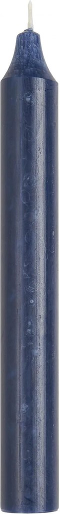 IB LAURSEN Vysoká sviečka Rustic Navy Blue 18cm - set 3ks