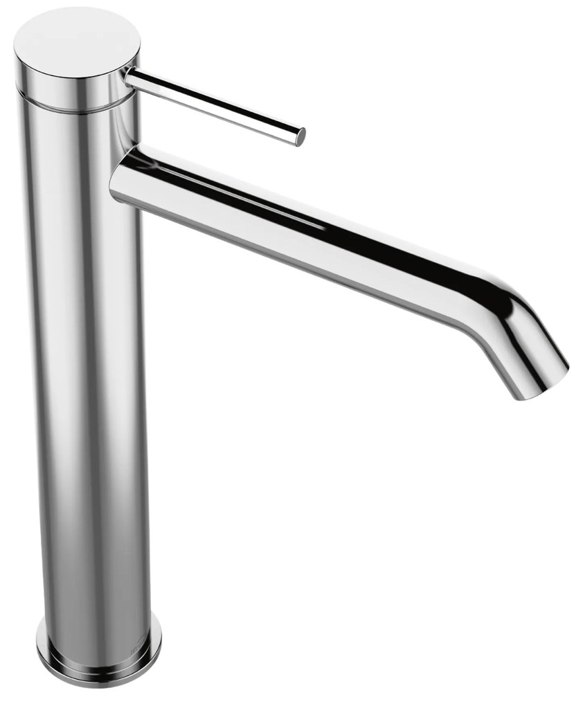 Invena Kalitea, vysoká umývadlová batéria h-278, chrómová, INV-BU-72-W01-V