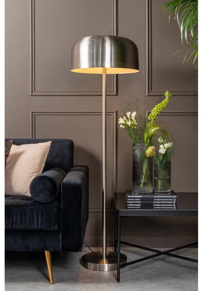 Sivá sklenená váza PT LIVING Allure, výška 30 cm