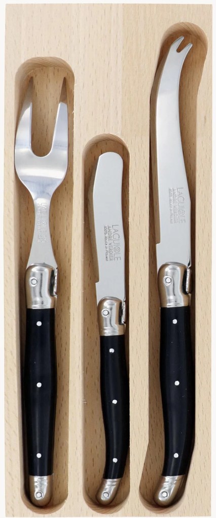 Nože na syr Debutant, 3 ks