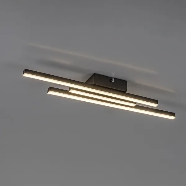 Rabalux 71491 - LED Stropné svietidlo LIRIEN LED/18W/230V 4000K čierna