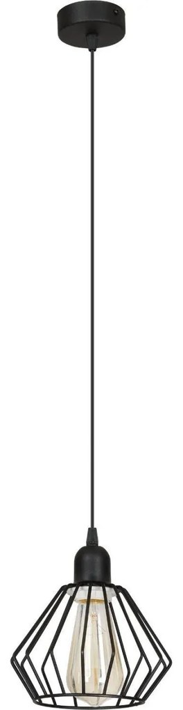 Závesné svietidlo Nuvola, 1x drôtené tienidlo (výber z 2 farieb), (výber zo 4 tvarov tienidla)