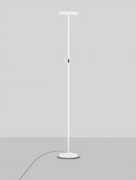 LED stmievateľná čierna stojaca lampa Sinkro