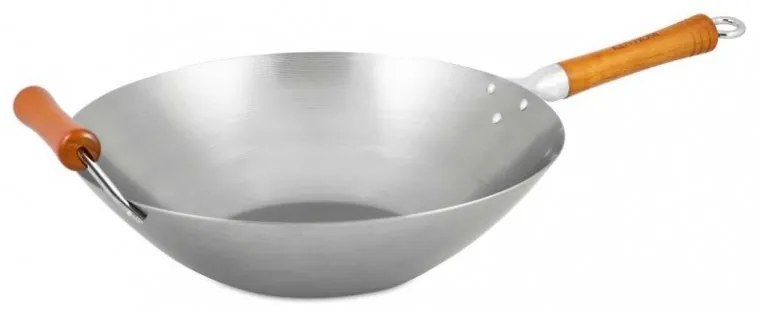 Ken Hom wok Excellence panvica z uhlíkovej ocele, 32 cm, KH432003