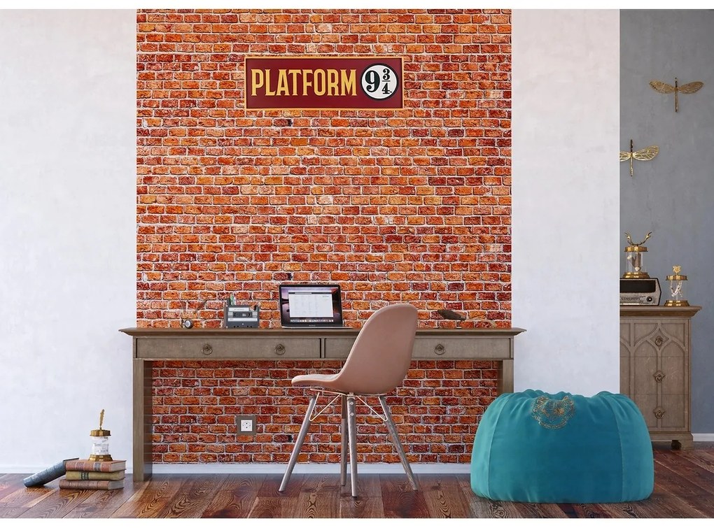 Detská fototapeta Harry Potter Platform 9 3/4 182 x 252 cm, 4 diely