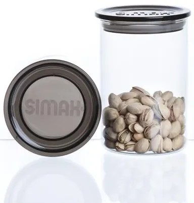 SIMAX NÁDOBA S ČIERNYM VEKOM 800ML
