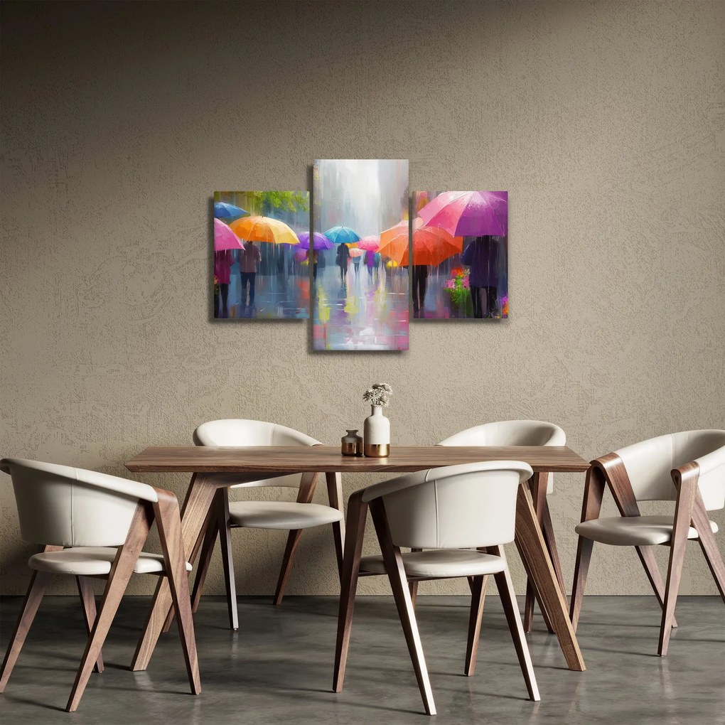 Obraz - Daždivý deň (90x60 cm)