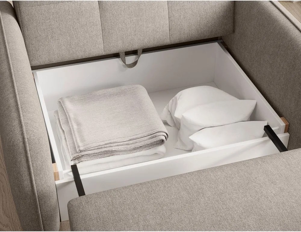 Béžové kreslo Laine – ELTAP