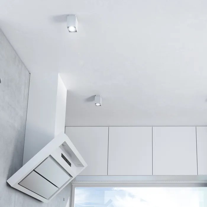 RENDL R10164 EX prisadené svietidlo, downlight striebornosivá